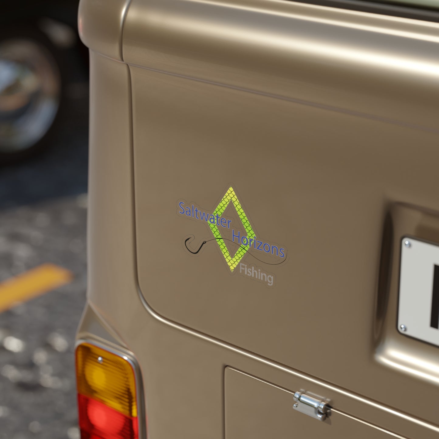 Saltwater Horizons Sticker (transparent)