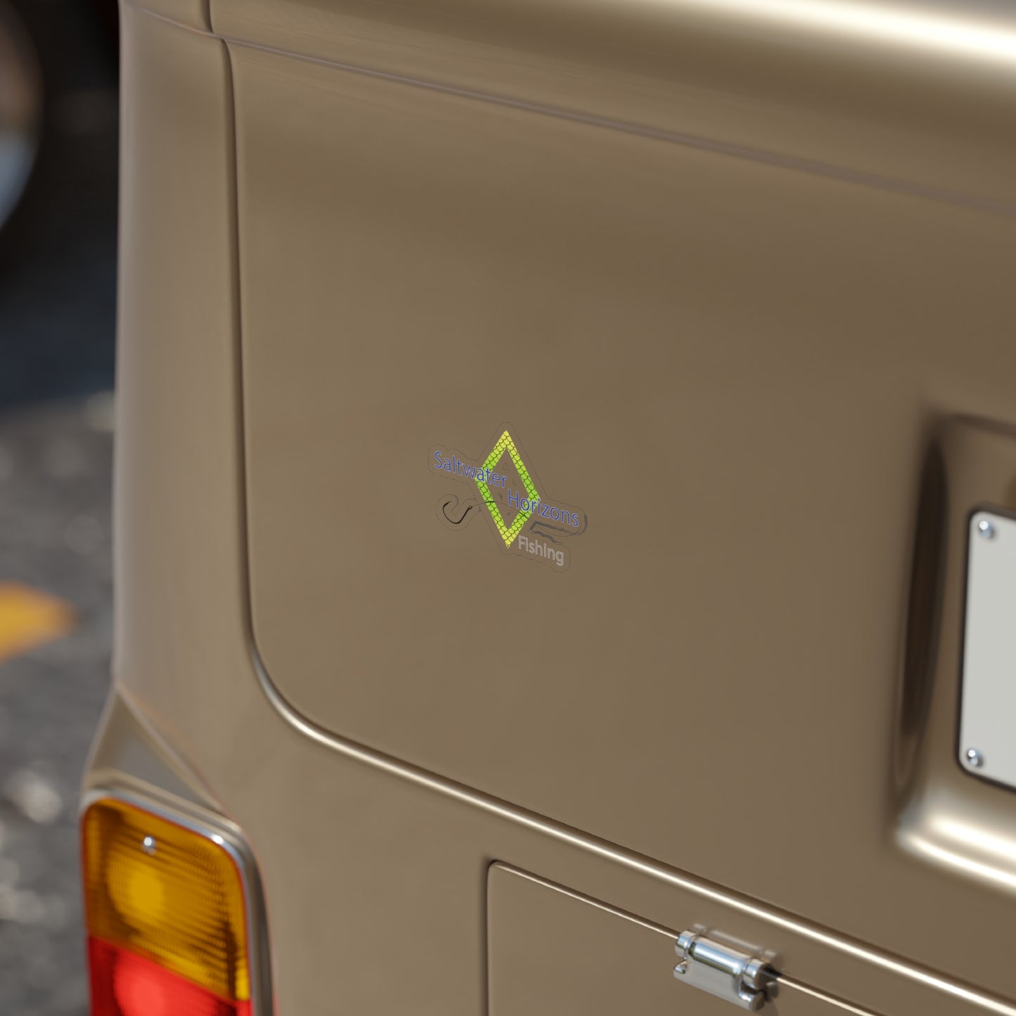 Saltwater Horizons Sticker (transparent)