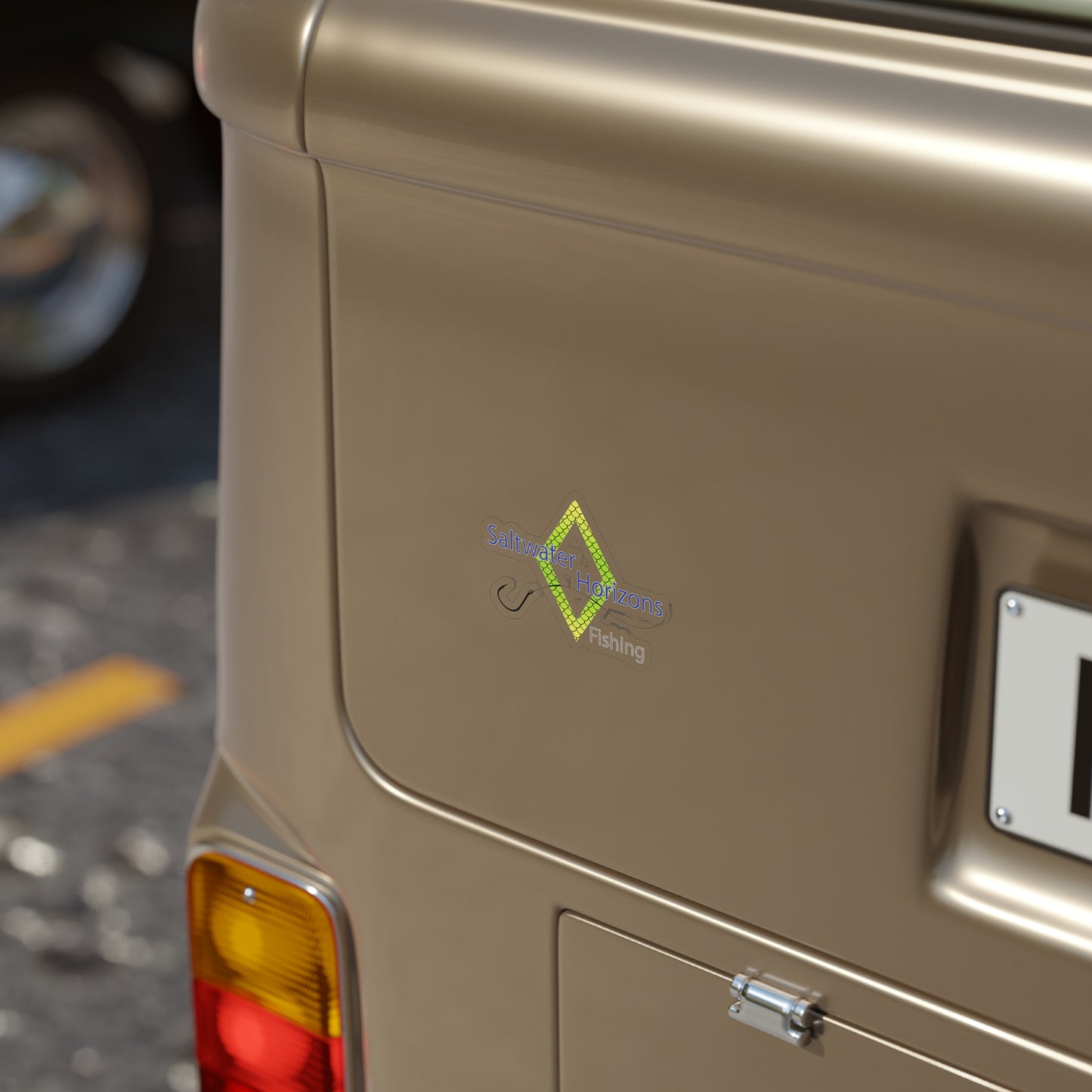 Saltwater Horizons Sticker (transparent)