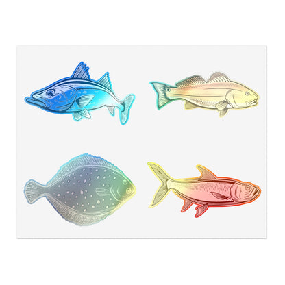 Inshore Species Sticker Sheet