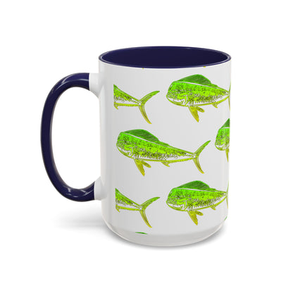 Mahi Pattern Coffee Mug