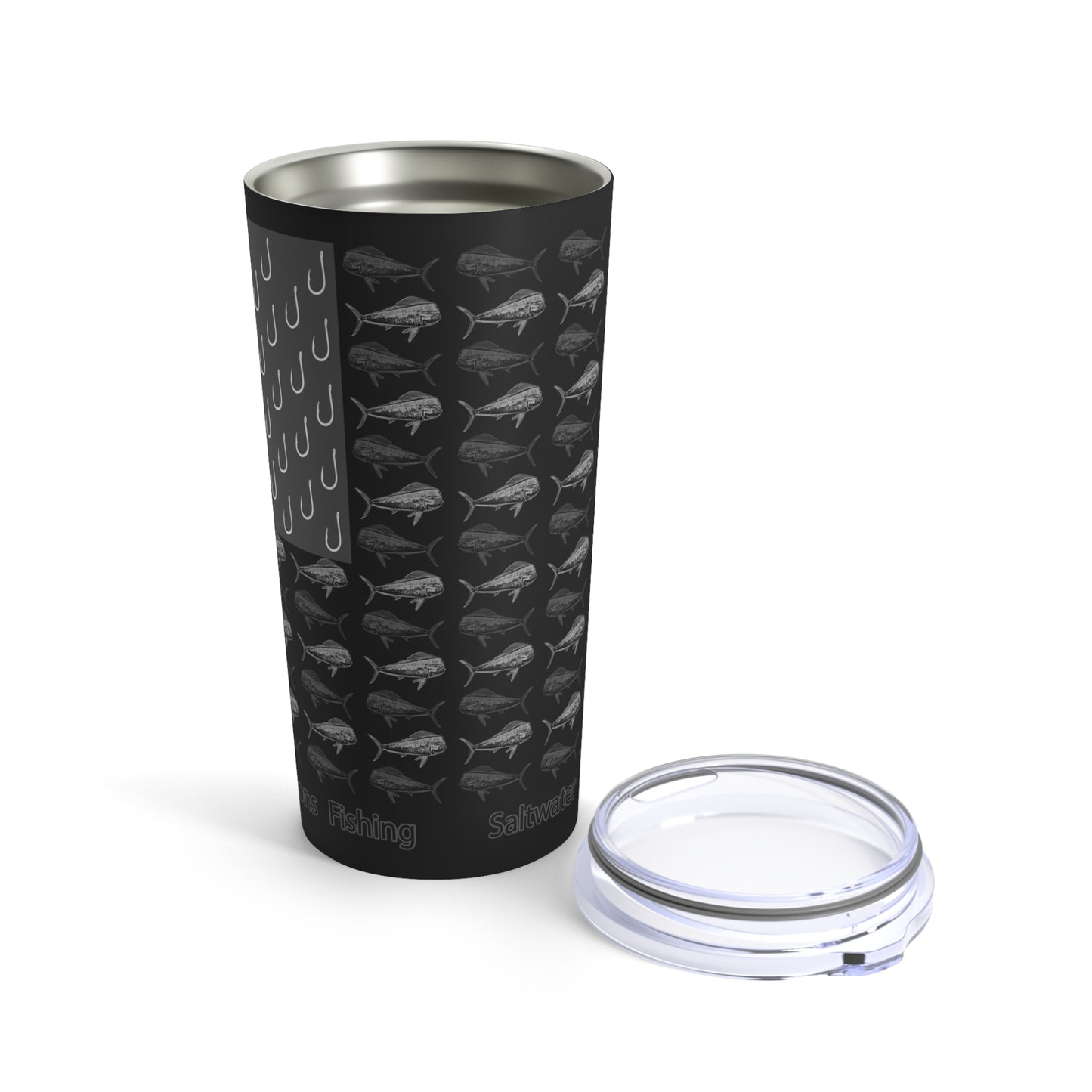 20oz Grayscale Flag Tumbler