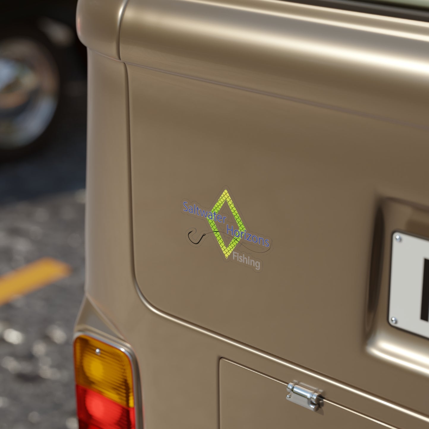Saltwater Horizons Sticker (transparent)