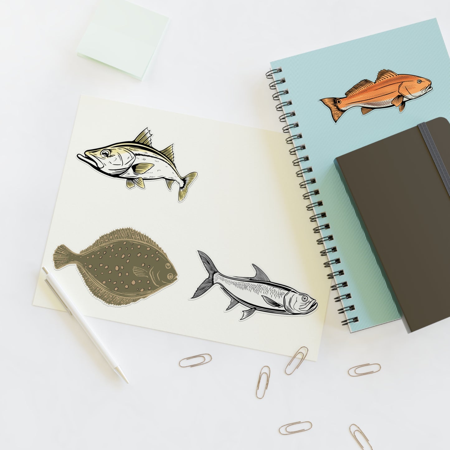 Inshore Species Sticker Sheet