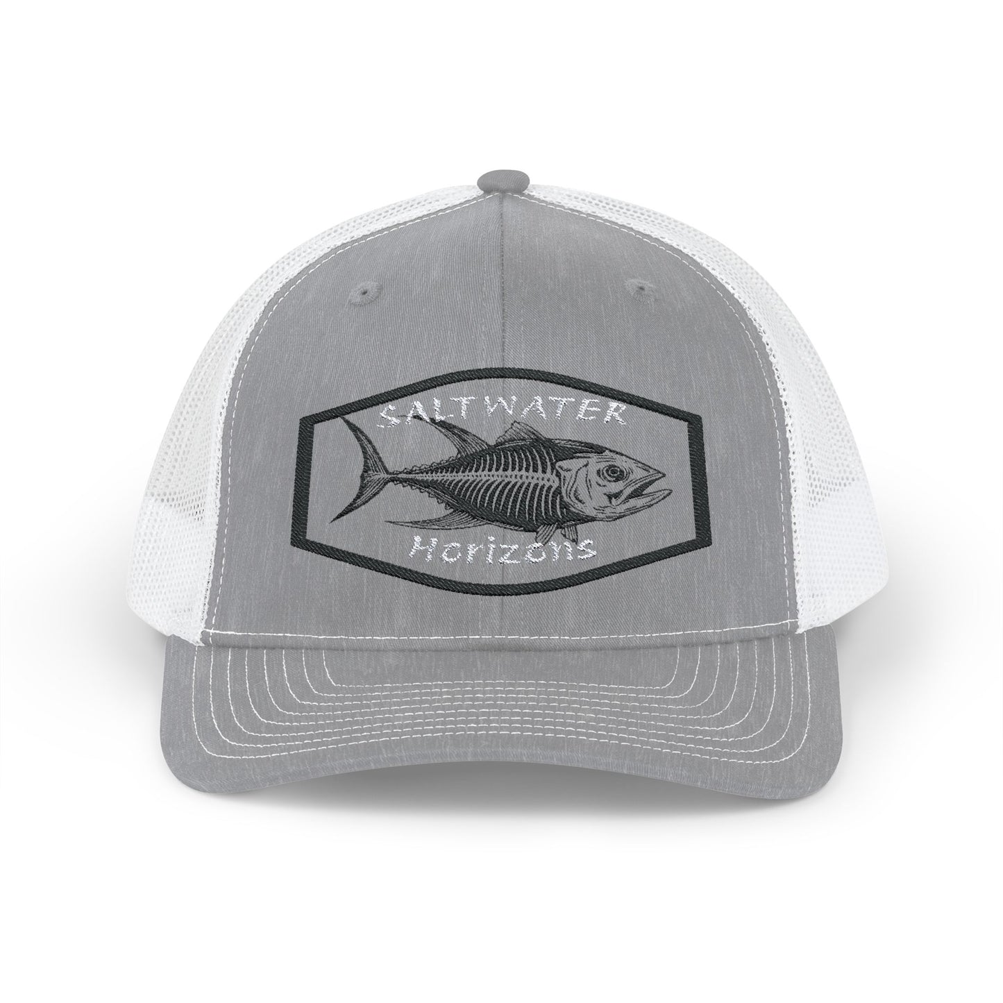 Snapback Trucker Hat - Tuna Skeleton SH Fishing