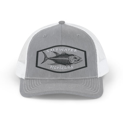 Snapback Trucker Hat - Tuna Skeleton SH Fishing