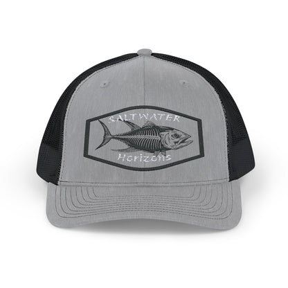 Snapback Trucker Hat - Tuna Skeleton SH Fishing